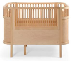 Sebra - Sebra Bed, Baby & Jr - Barnsäng - Wooden Edition - H88 x L115,25 x B75,85 cm