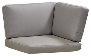 Cane-line - Cushion set for Connect Modules + Lounge chair - Kuddar för utomhusbruk - Cushion for Corner Module - Taupe - B: 70 x D: 67 x H: 8 cm