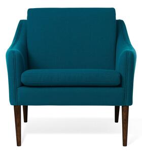 Warm Nordic - Mr. Olsen Chair - Fåtölj - Vidar 872 (Dark Turqouise) - L81 x W79 x H78 cm