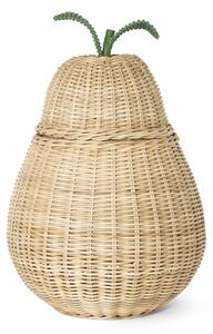 Ferm Living - Pear Braided Storage - Korg - Large - Ø: 35 x H: 59 cm