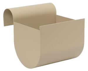 Ferm Living - Uma Balcony Box - Örtstånd - Small - Cashmere - W20 x D24.6 x H19.5 cm