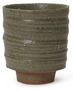Ferm Living - Serena Cup - Kopp - Green - Ø8 x H9 cm