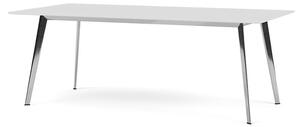 Montana - JW Table JW2010 - Matbord - Nordic Linoleum / Polished Aluminium - W200 x H73 x D100 cm