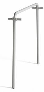 HAY - PALISSADE / Middle Leg - Trädgårdsbord - Sky Grey - L82,5 x W90 x H75 cm