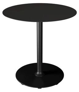 HOUE - Pico Café Table - Ø74 cm - Round Base - Cafébord - Black - Ø74 x H74 cm