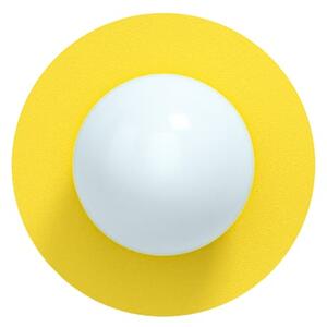 Swedish Ninja - Candy Little Circle 360 S - Vägglampa - Sunshine Yellow - W28 x D20 x H28 cm