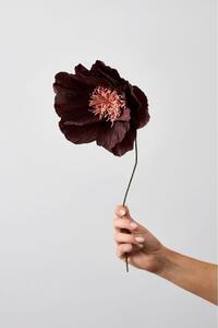 Studio About - Paper Flower, Rhapsody Rose - Paper Flowers - Brown - 42 cm