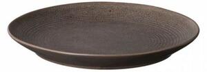Blomus - KUMI Dessert Plate - Tallrikar - Espresso - H2,5 x L21 x W21 cm