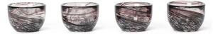 Ferm Living - Tinta Egg Cups - Äggkoppar - Deep Brown - Stock sale - Ø4,8 x H3,2 cm