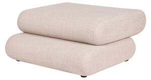 Noo.ma - Taso Pouf - Puff - Coast Beige - W80 x D85 x H38 cm