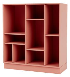 Montana - Compile - With plinth H7 - Hyllor - Rhubarb - H 69.6 CM / W 69.6 CM / D 30 CM