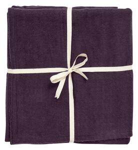 Yoga - Simple Days - YOGA Cotton Blanket - Filt - Burgundy - L200 x B150 cm