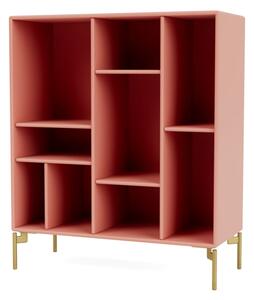 Montana - Compile - With brass legs - Hyllor - Rhubarb - H 69.6 CM / W 69.6 CM / D 30 CM