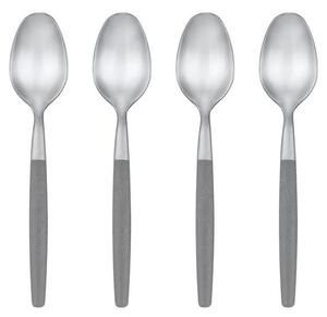 Blomus - Maxime Set Of 4 Espresso Spoons - Bestick - Mourning Dove - B2,2 x T11 cm