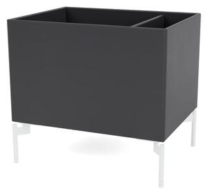 Montana - Colour Box II – S1162 - With Snow Legs - Förvaringslådor - Anthracite - W69,6 X H42,6 X D35,4 cm