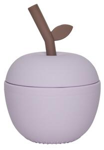 OYOY MINI - Apple Cup - Barnens pokal - Lavender - W:9 x H:12 cm