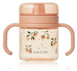 LIEWOOD - Kylo Tritan Sippy Cup 280ml - Kopp med pip - 1232 Peach / Sea shell - D8 x H11 x W14 cm