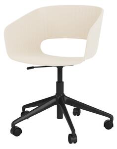 Montana - Marée 406 - Kontorsstol - Oat/Frame: Black - H 73-85 cm SH 40-52 cm D 48 cm W 55.5 cm