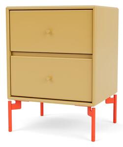 Montana - DRIFT - With Rosehip Legs - Sängbord - Cumin - B 35,4 x H 35,4 x D 30 cm