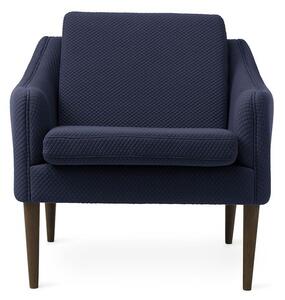 Warm Nordic - Mr. Olsen Chair - Fåtölj - Mosaic 692 (Royal Blue) - L81 x W79 x H78 cm