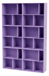 Montana - READ - Wall mounted - Hyllor - Iris - B 139,2 x H 208,8 x D 30 cm
