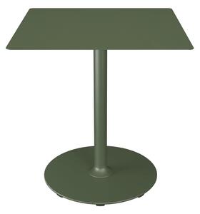 HOUE - Pico Café Table - 70x70 cm - Round Base - Cafébord - Olive green - D70 x W70 x H74 cm