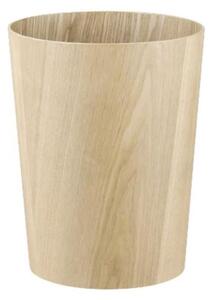 Blomus - WILO Waste Paper Basket - Papperskorg - Oak - Round - H30 x L23,5 x W23,5 cm (10 liter)
