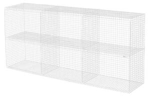 Kalager Design - Grid Showcase - Hyllor - White - L184 x D39 x H87,5 cm