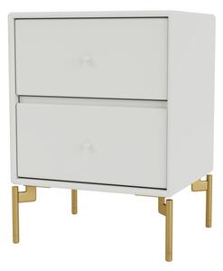 Montana - DRIFT - With brass legs - Sängbord - Nordic - B 35,4 x H 35,4 x D 30 cm