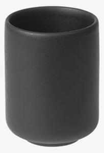 Louise Roe - Ceramic PISU - Kopp - #01 Cup Ink Black - Stock sale - Ø8,3 H11 cm
