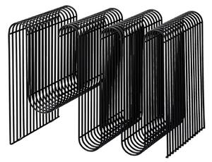 AYTM - Curva Magazine Holder - Tidningshållare - Black - L40,2 W30,3 H30,3