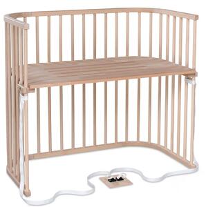 Babybay - Boxspring XXL co-sleeper - Barnsäng - Natur ubehandlet - L110 x W62 x H96,5 cm