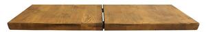 House Of sander - Curve Dinning Tabletop - Bordsskiva - Vintage Oak Extension Plate - 3H x 95B x 50L cm