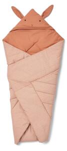 LIEWOOD - Daxton Wrap Blanket - Barnens filt - 2074 Tuscany Rose - One Size
