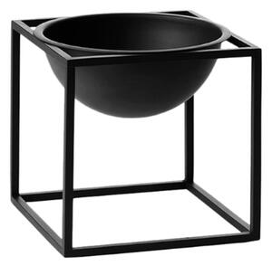Audo Copenhagen - Kubus Bowl - Skål - Black Small - 14 x 14 cm