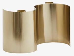 Nordal - Nosa Candleholder - Ljusstake - Brass - F/2 - H12 x L20 cm