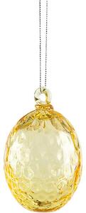 Kodanska - Danish Summer Easter Egg - Väggfästen - Yellow - H9 x D6 cm
