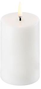 Uyuni - LED Pillar Candle - Stearinljus - Nordic White - 5x7,5 cm - 5 x 7,5 cm