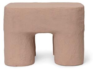 Ferm Living - Podo Stool - Pall för barn - Rose - W34 x D28 x H25 cm