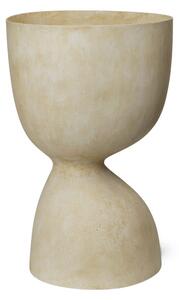 Ferm Living - Evoke Pot - Blomkruka - H70 - Warm Sand - W44.1 x D42 x H70 cm