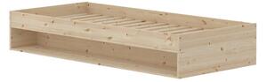 Flexa - Grow Single Bed - Barnsäng - Raw - H35 x W94.6 x L204 CM