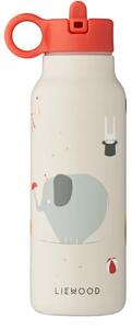 LIEWOOD - Falk Water Bottle - Dricksflaska för barn - Circus / Sandy - H19,2 x D6,5 cm