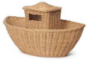 Ferm Living - Braided Ark - Förvaringslåda för barn - Braided Ark - Natural - W41 x D60 x H30 cm