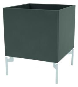 Montana - Colour Box I – S6161 - With Flint Legs - Förvaringslådor - BlackJade - W35,4 X H42,6 X D35,4 cm
