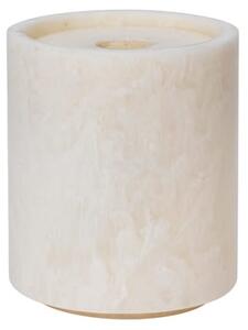Ferm Living - Mist Container - Behållare - Pearl - W8 x D8 x H9.4 cm