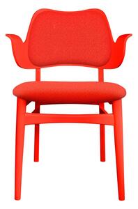 Warm Nordic - Gesture Chair / Colour - Matstol - Red - Vidar 0542/Vidar 0542 - W56 x D53 x H85 cm