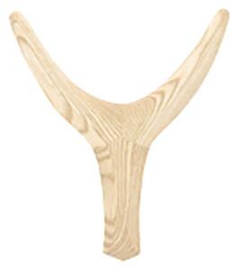 EKTA Handvaerk - Nguni Head Wall Mount - Krokar - Nature - Small - H230 x W210 x D30 mm
