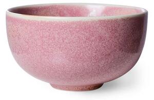 HKLiving - Chef Ceramics - Bowl - Skål - Rustic Pink - Ø10,7 x H6,1 cm (260 ml)