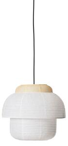 Made by Hand - Papier Double Lamp - Hängande lampa - Soft yellow - Ø40