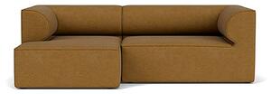 Audo Copenhagen - Eave Modular Sofa, 96, 3-seater, Configurations 5-6 - Modulär soffa - Audo Bouclé 06 - Gold - Configuration 6 - H71 x W240 x D96 x SH40,5 x SD66 cm